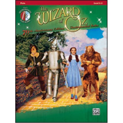 Wizard Of Oz Instrumental Solos Flute Book/CD Book