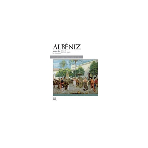 Albeniz - Espana Op. 165 for Piano, 36 Pages, Alfred Masterwork Edition