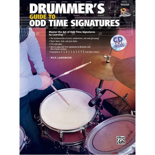Drummers Guide To Odd Time Signatures Book/CD Book
