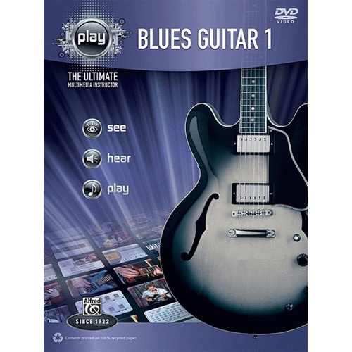 Alfred's Play Blues Guitar 1 Book/DVD