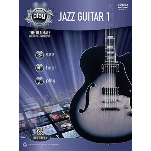 Alfreds Play Jazz Guitar 1 Book/CD Book