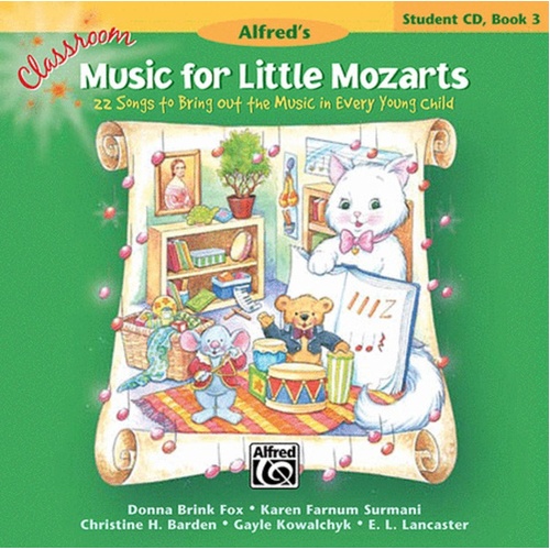 Classroom Music For Little Mozarts 3 Student Cd