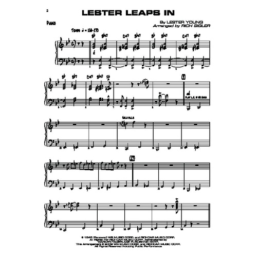 Best of Belwin Jazz Band Collection for Piano