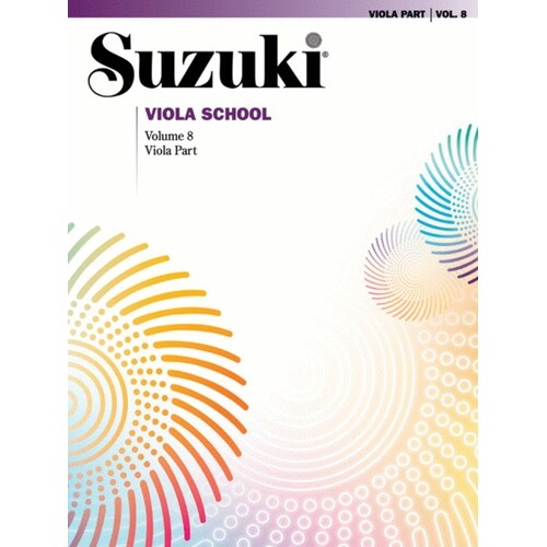 Suzuki Viola School Vol 8 Viola Part (Softcover Book)