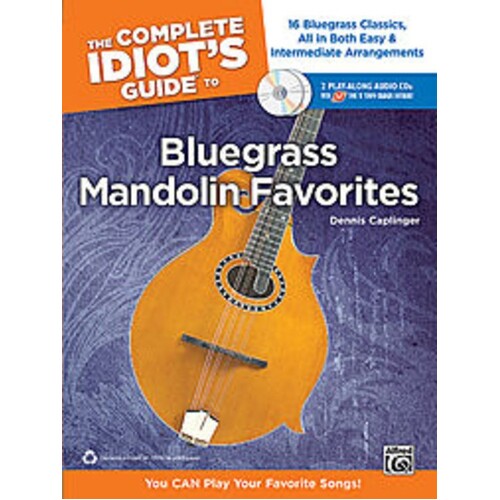 Complete Idiots Guide Bluegrass Mandolin Favourt Book