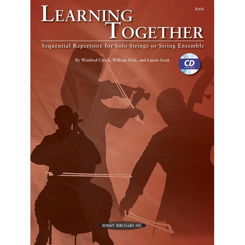 Learning Together Double Bass - String Repertoire for Ensembles and Lessons