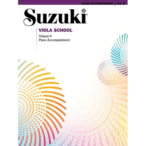 Suzuki Viola School Volume 8 Piano Accompaniment