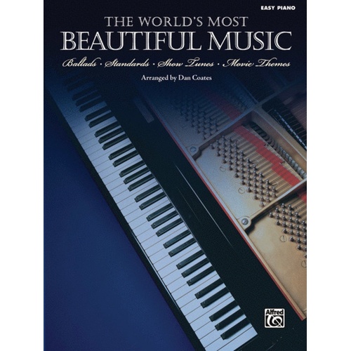 Worlds Most Beautiful Music Easy Piano Arr Coates Book