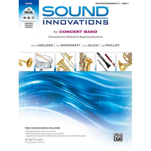 Sound Innovations for Concert Band Book 1 Baritone T.C.