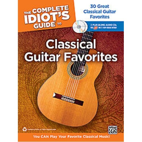 Complete Idiots Guide Classical Guitar Favourite Book