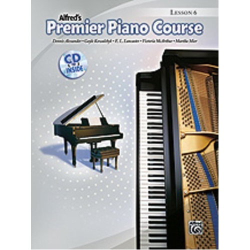 Premier Piano Course Level 6 BK/CD