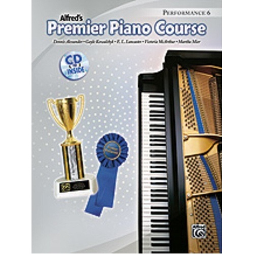 Premier Piano Course Performance Book 6