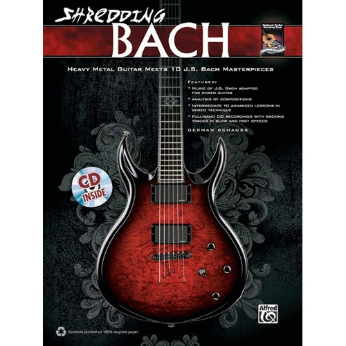 Shredding Bach Book/CD