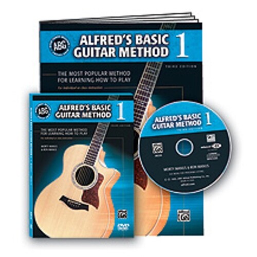 Alfreds Basic Guitar Method Book 1 Book/CD/DVD Book