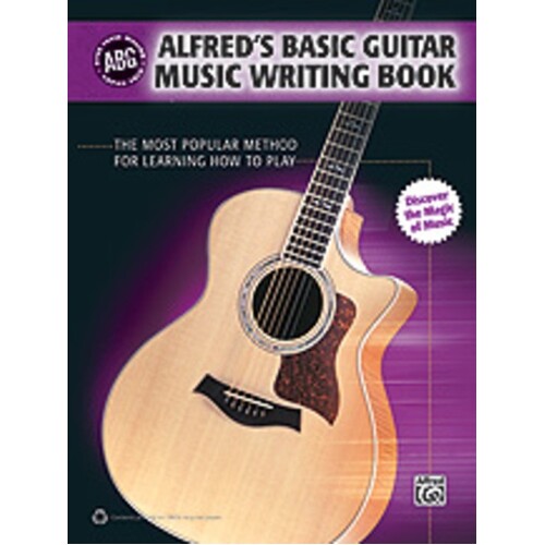 Alfreds Basic Guitar Music Writing Book Book