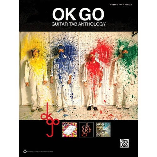 Ok Go Guitar TAB Anthology Book