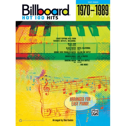 Billboard Hot 100 Hits 1970 - 1989 Arr Coates