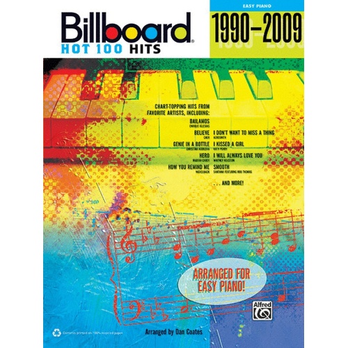 Billboard Hot 100 Hits 1990 - 2009 Arr Coates
