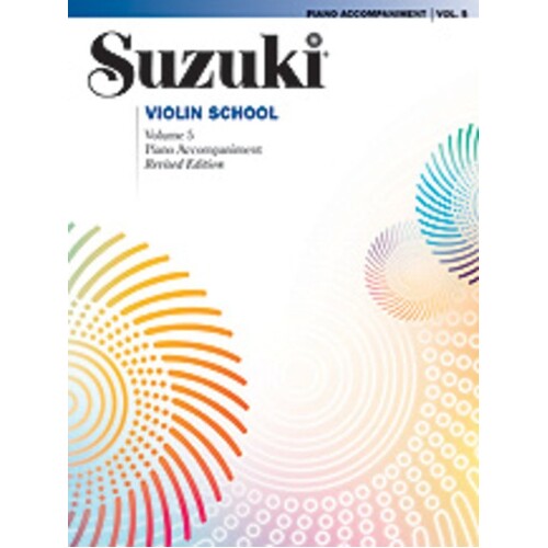 Suzuki Violin School Book 5 Piano Acc New Ed (Softcover Book)