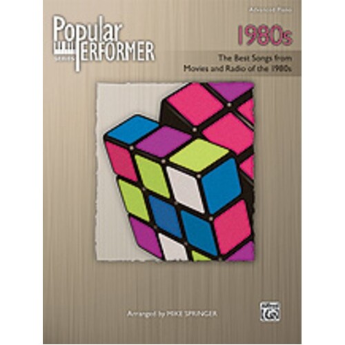 Popular Performer 1980s Advanced Piano Book