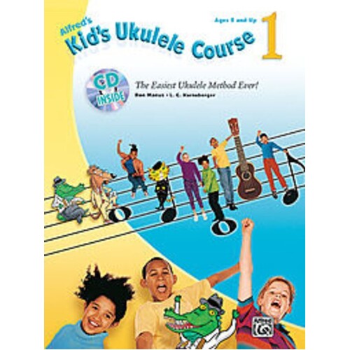 Kids Ukulele Course 1 Book/CD DVD Guitar Book