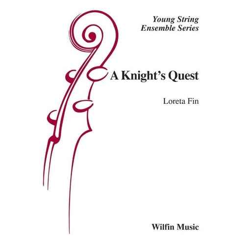 A Knight's Quest for String Orchestra SO2.5 SC/PTS by Loreta Fin