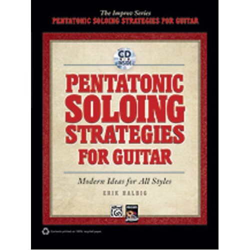 Pentatonic Soloing Strategies For Guitar Book/CD Book
