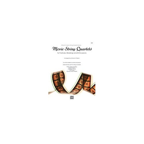 Movie String Quartets for Double Bass - Intermediate to Advanced Arrangements