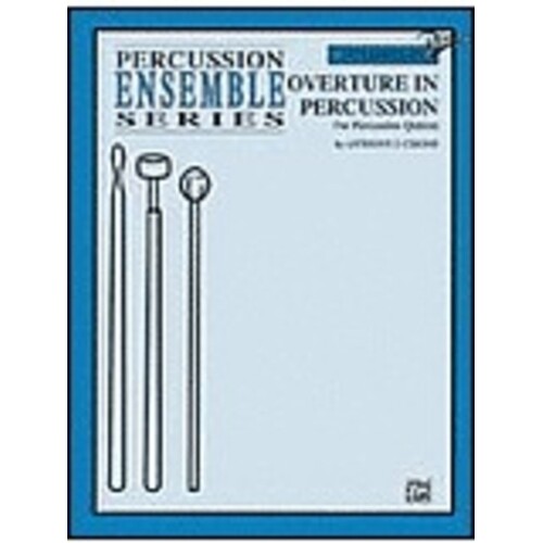 Overture In Percussion For Percussion Quintet Book