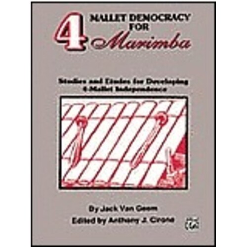 Mallet Democracy For Marimba Book
