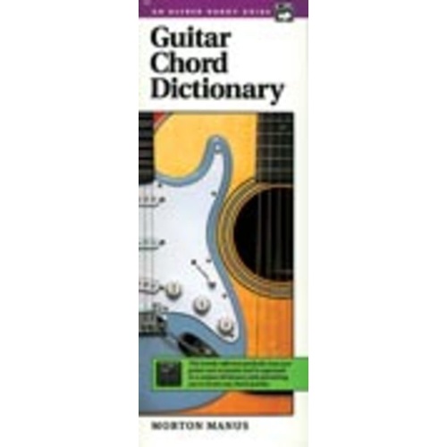 Guitar Chord Dictionary by Morton Manus - 48 Pages, Handy Reference Guide for Quick Chord Lookup