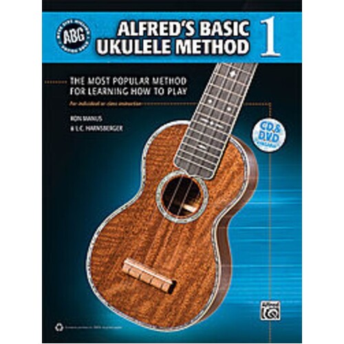 Alfreds Basic Ukulele Method 1 Book Book