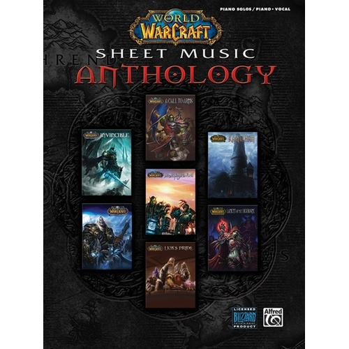 World Of Warcraft Anthology Piano Solos Pv Book