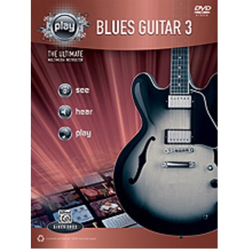 Alfreds Play Blues Guitar 3 Book/DVD Book