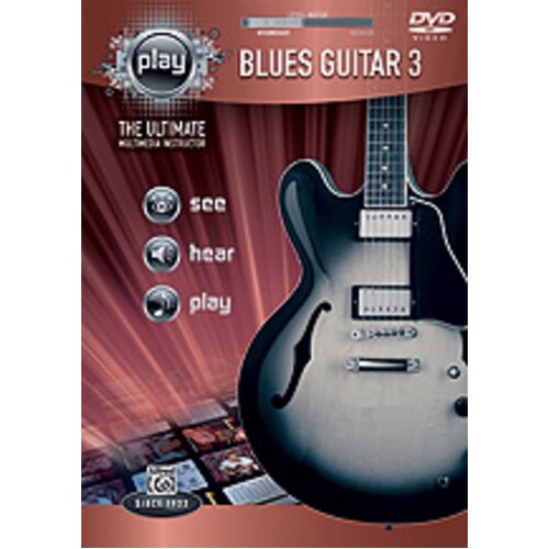 Alfreds Play Blues Guitar 3 DVD Book