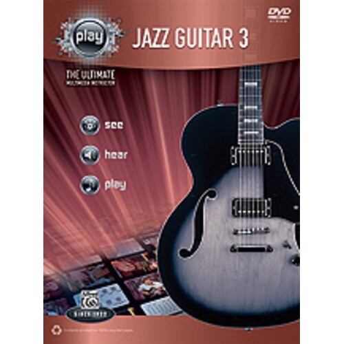 Alfreds Play Jazz Guitar 3 Book/DVD Book