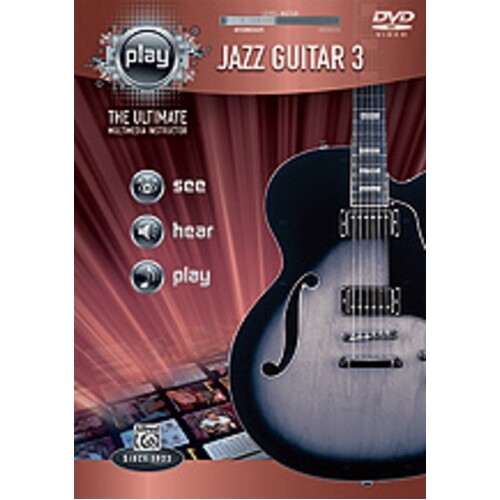 Alfreds Play Jazz Guitar 3 DVD Book