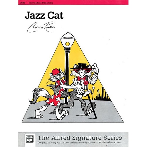 Rollin - Jazz Cat Intermediate Piano Solo for C Minor