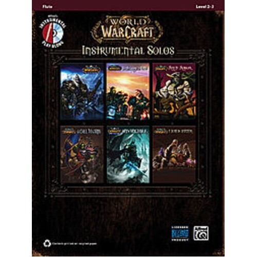 World Of Warcraft Inst Solos Flute Book/CD Book