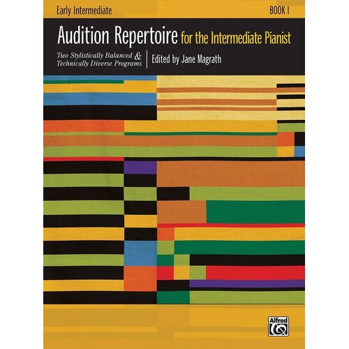 Audition Repertoire Interm Pianist Book 1 (Softcover Book)