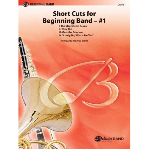 Short Cuts For Beginning Band #1 Concert Band 1 Score/Parts