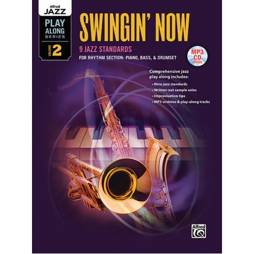 Alfred Jazz Play Along Series Vol 2 Swingin Now