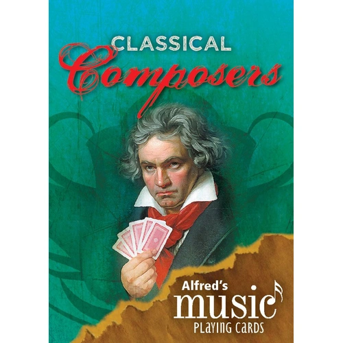 Alfred's Music Playing Cards: Classical Composers - 1 Pack