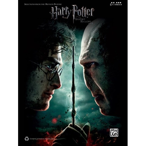 Harry Potter and the Deathly Hallows Part 2 5 Finger Piano Sheet Music Collection