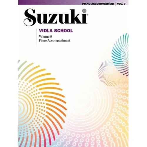 Suzuki Viola School Volume 9 Piano Accompaniment