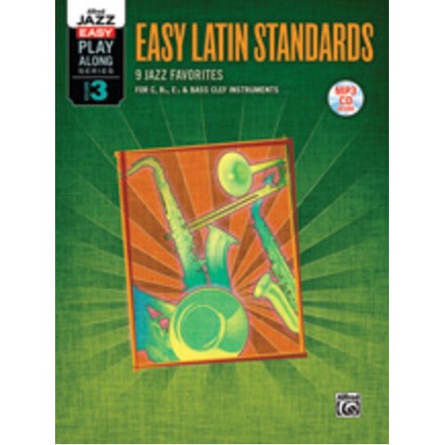 Alfred Jazz Easy Play Along Vol 3 C Bb Eb Bc Ins