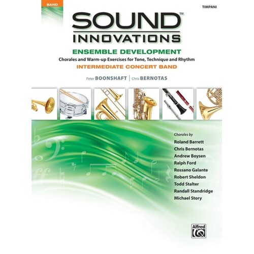 Sound Innovations Concert Band Ens Development Timpani (Softcover Book)
