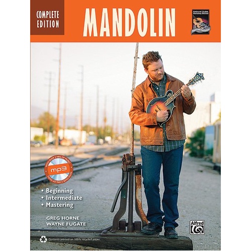 Mandolin Method Complete Edition Book with CD by Greg Horne