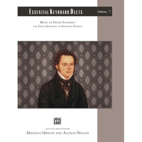 Essential Keyboard Duets Vol. 7 by Franz Schubert - Alfred Music Edition, Piano Duet, 156 Pages, Masterwork Edition