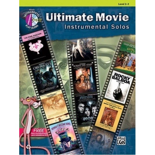 Ultimate Movie Instrumental Solos for Trombone by Alfred Music